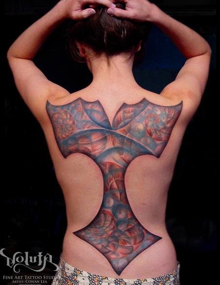 tattoos/ - Full Back Fractal Tattoo - 76072